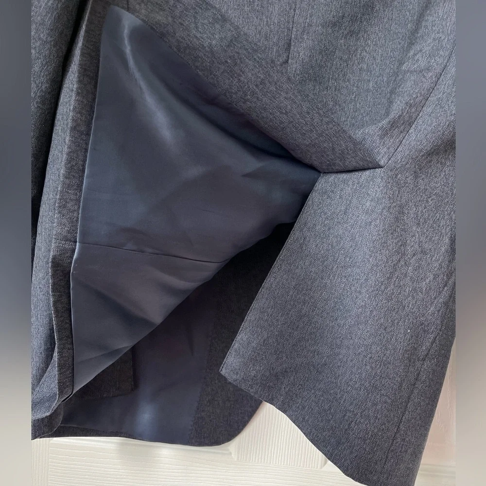 John Varvatos Star USA Bedford Blue Wool Blazer 42R
